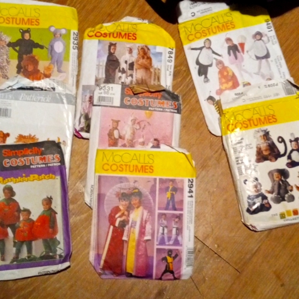 McCall's children's costumes